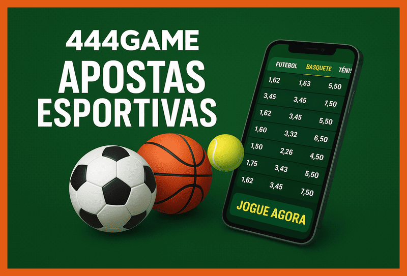 Aposte em apostas esportivas no cassino online 444GAME