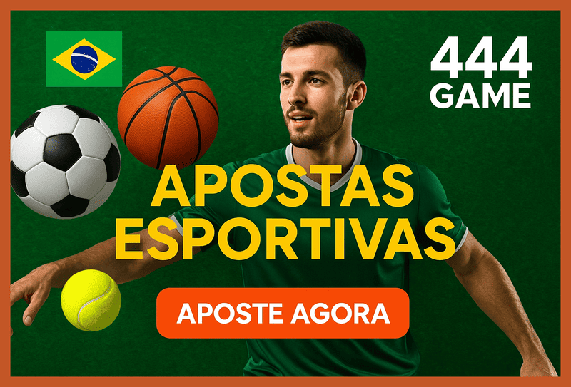 Apostas esportivas no cassino online 444GAME